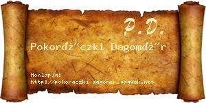 Pokoráczki Dagomér névjegykártya